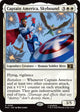 [Foil] Captain America, Skybound (588) (Commander: Marvel Super Heroes)