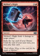 [Foil] Mjolnir's Might (697) (Commander: Marvel Super Heroes)