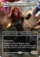 [Foil] Black Widow, Intel Expert (Borderless) (504) (Commander: Marvel Super Heroes)