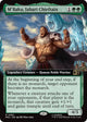 [Foil] M'Baku, Jabari Chieftain (Extended Art) (382) (Commander: Marvel Super Heroes)