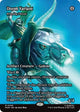 [Foil] Doom Variant - Roaming Throne (Borderless) (99) (Marvel Universe Eternal-Legal)