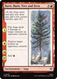 [Foil] Burn, Burn, Tree and Fern (90) (The Hobbit) (HOB)