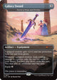 [Foil] Galaxy Sword (Borderless) (SLD #2817)