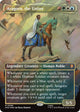 [Foil] Aragorn, the Uniter (Borderless) (Surge Foil) (69) (The Hobbit: Eternal-Legal) (HOC)