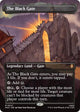 [Foil] The Black Gate (Borderless) (47) (The Hobbit: Eternal-Legal) (HOC)