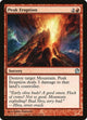 [Foil] Peak Eruption (132) (Theros)