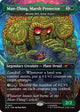 [Foil] Man-Thing, Marsh Protector (Borderless) (SLD #2621)