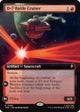[Foil] D-7 Battle Cruiser (Extended Art) (463) (Star Trek) (TRK)