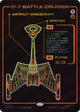 [Foil] D-7 Battle Cruiser (Showcase) (553) (Star Trek) (TRK)