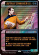 [Foil] Lieutenant Commander Data (Showcase) (Surge Foil) (505) (Star Trek) (TRK)