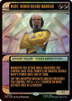 [Foil] Worf, Honor-Bound Warrior (Showcase) (0524) (Surge Foil) (524) (Star Trek) (TRK)