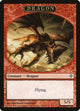 Dragon Token (2) (Worldwake)
