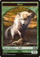 Wolf Token (1) (Prerelease Cards)