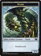 Wurm (032) // Goat Double-sided Token (32 // 3) (Commander 2014)