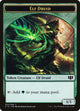 Elf Druid // Beast (020) Double-Sided Token (23 // 20) (Commander 2014)