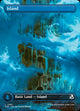 [Foil] Island - Full Art (Borderless) (FRA #387)