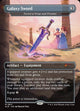 [Foil] Galaxy Sword (Borderless) (SLD #2817)
