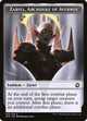 [Foil] Zariel, Archduke of Avernus Emblem - Adventures in the Forgotten Realms Tokens