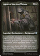 Agent of the Iron Throne (Etched) - Commander Legends: Battle for Baldur's Gate